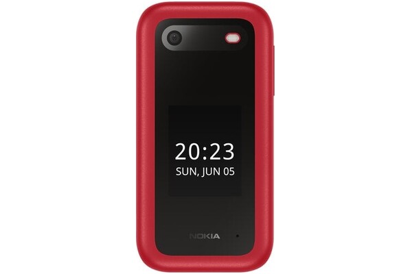 Smartfon NOKIA 2660 czerwony 2.8" poniżej 0.1GB/poniżej 0.5GB
