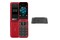 Smartfon NOKIA 2660 czerwony 2.8" poniżej 0.1GB/poniżej 0.5GB
