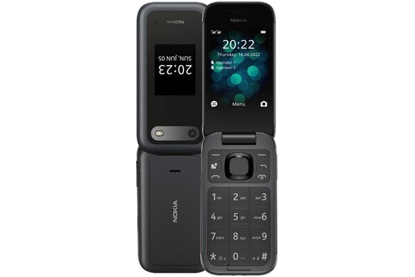 Smartfon NOKIA 2660 czarny 2.8" poniżej 0.1GB/poniżej 0.5GB
