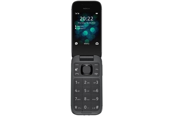 Smartfon NOKIA 2660 czarny 2.8" poniżej 0.1GB/poniżej 0.5GB