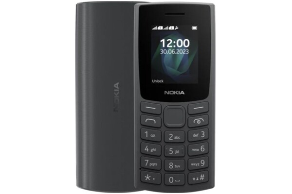Smartfon NOKIA 105 szary 1.8" poniżej 0.1GB/poniżej 0.5GB