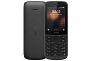 Smartfon NOKIA 215 czarny 2.4" poniżej 0.5GB/