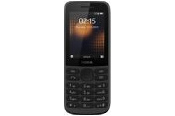 Smartfon NOKIA 215 czarny 2.4" poniżej 0.5GB/