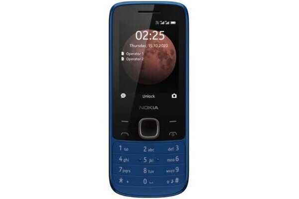 Smartfon NOKIA 225 niebieski 2.4" poniżej 0.5GB/