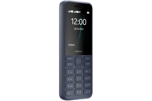 Smartfon NOKIA 130 niebieski 2.4" poniżej 0.1GB/poniżej 0.5GB