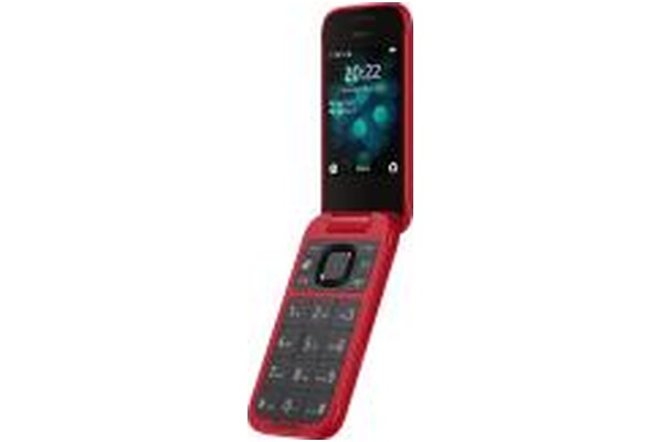 Smartfon NOKIA 2660 czerwony 2.8" poniżej 0.5GB/