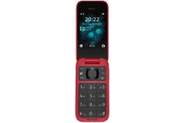 Smartfon NOKIA 2660 czerwony 2.8" poniżej 0.5GB/