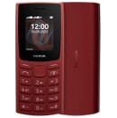 Smartfon NOKIA 105 czerwony 1.8" poniżej 0.5GB/