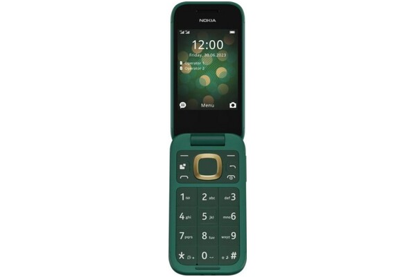 Smartfon NOKIA 2660 zielony 2.8" poniżej 0.1GB/poniżej 0.5GB