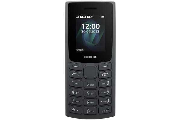 Smartfon NOKIA 105 czarny 1.77" 0.1GB/poniżej 0.5GB