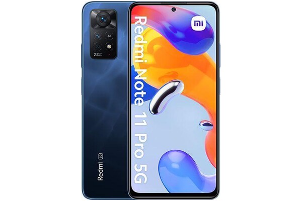Smartfon Xiaomi Redmi Note 11 Pro 5G niebieski 6.67" 6GB/64GB