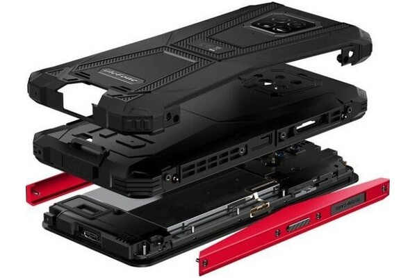 Smartfon Ulefone Armor 8 czarno-czerwony 6.1" 4GB/64GB