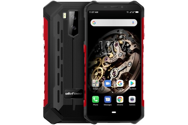 Smartfon Ulefone Armor X5 Pro czarno-czerwony 5.5" 4GB/64GB