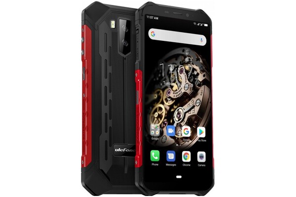 Smartfon Ulefone Armor X5 Pro czarno-czerwony 5.5" 4GB/64GB