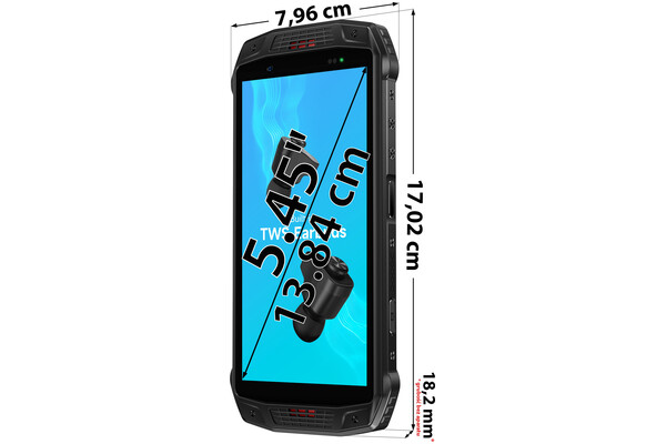 Smartfon Ulefone Armor 15 niebieski 5.45" 6GB/128GB