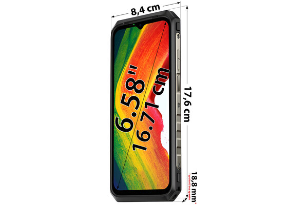 Smartfon Ulefone PowerArmor 5G czarny 6.58" 12GB/512GB