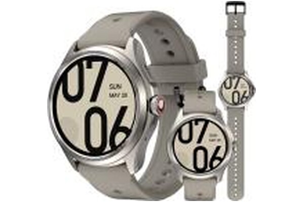 Smartwatch Mobvoi TicWatch Pro 5 1.43" srebrny