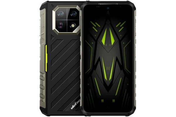 Smartfon Ulefone Armor 22 czarno-zielony 6.58" 8GB/128GB