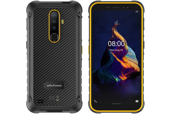 Smartfon Ulefone Armor X8 pomarańczowy 5.7" 4GB/64GB