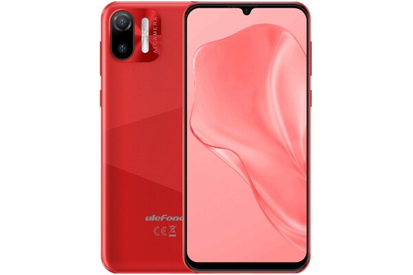 Smartfon Ulefone Note 6 P czerwony 6.1" 2GB/32GB