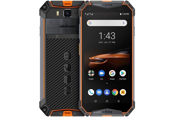 Smartfon Ulefone Armor 3 W pomarańczowy 5.7" 6GB/64GB