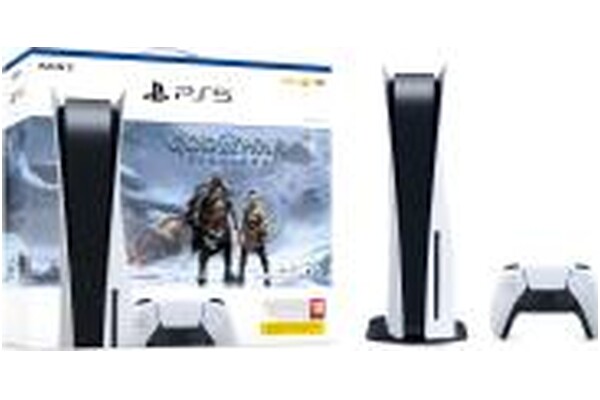 Konsola Sony PlayStation 5 825GB biały + God of War Ragnarok