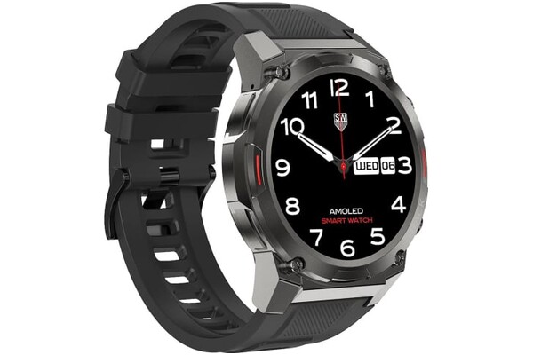 Smartwatch OUKITEL BT50 Rugged 1.43" czarny