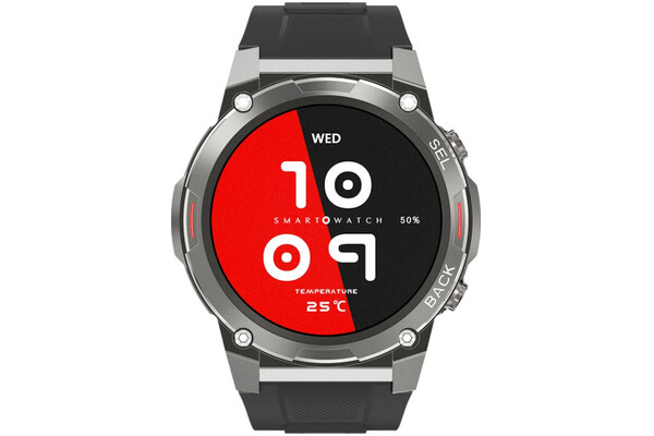 Smartwatch OUKITEL BT50 Rugged 1.43" czarny