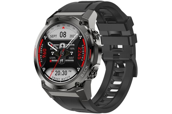 Smartwatch OUKITEL BT50 Rugged 1.43" czarny