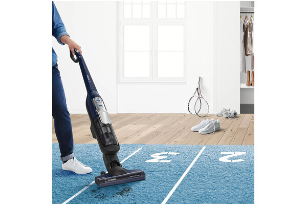 Odkurzacz Bosch BCH85N Athlet pionowy z pojemnikiem niebieski