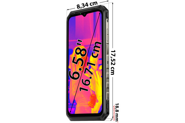 Smartfon Ulefone PowerArmor 5G czarny 6.58" 12GB/256GB