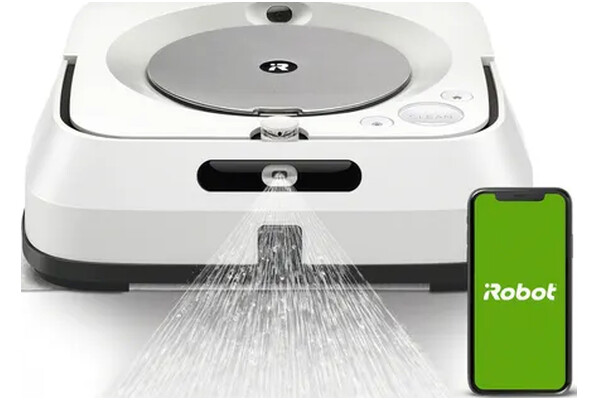 Odkurzacz iRobot M6 Jet (m6138) robot sprzątający z pojemnikiem biały