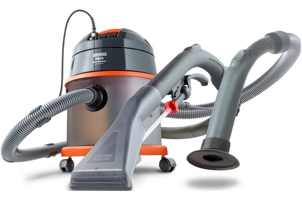 Odkurzacz THOMAS Aqua Fleckwasher tradycyjny z pojemnikiem 1400W Szaro-pomarańczowy