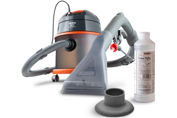 Odkurzacz THOMAS Aqua Fleckwasher tradycyjny z pojemnikiem 1400W Szaro-pomarańczowy