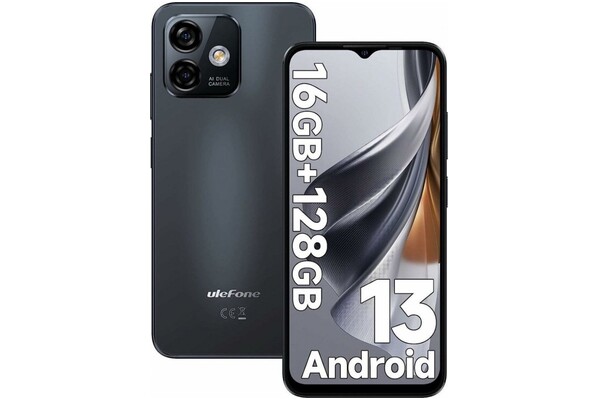 Smartfon Ulefone Note 16 Pro czarny 6.52" 8GB/128GB