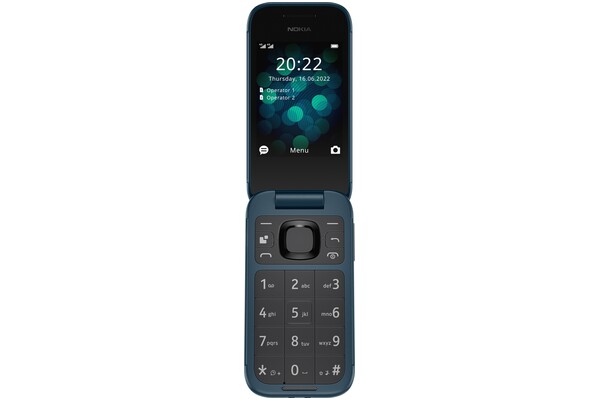 Smartfon NOKIA 2660 niebieski 1.77" poniżej 0.1GB/poniżej 0.5GB