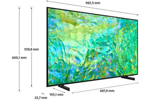 Telewizor Samsung UE43CU8002K 43" 4K Ultra HD