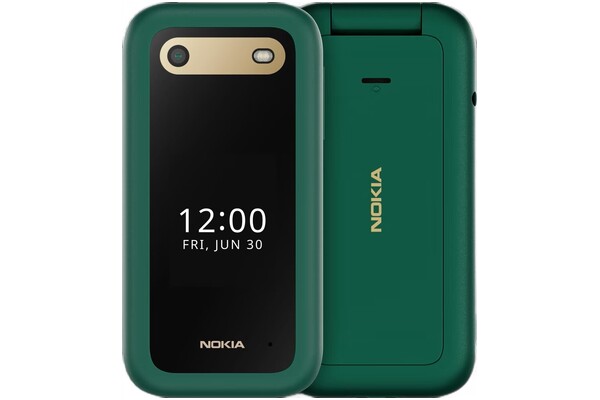 Smartfon NOKIA 2660 zielony 1.77" poniżej 0.1GB/poniżej 0.5GB