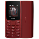 Smartfon NOKIA 105 czerwony 1.8" 0.1GB/poniżej 0.5GB