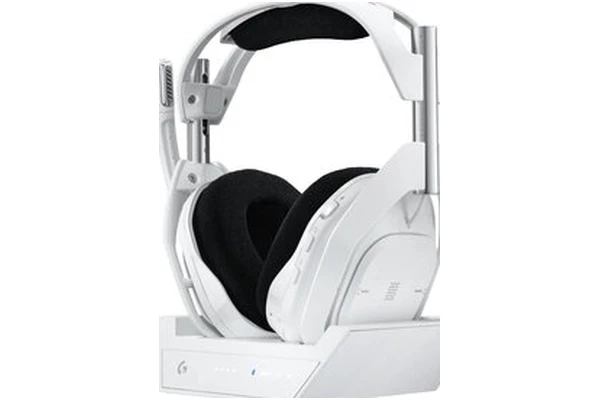 Słuchawki Logitech A50 Nauszne Bezprzewodowe biały