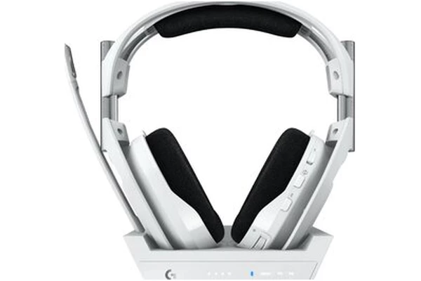 Słuchawki Logitech A50 Nauszne Bezprzewodowe biały