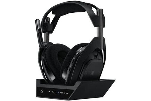 Słuchawki Logitech A50 Nauszne Bezprzewodowe czarny