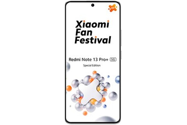 Smartfon Xiaomi Redmi Note 13 Pro+ 5G srebrny 6.67" 12GB/512GB