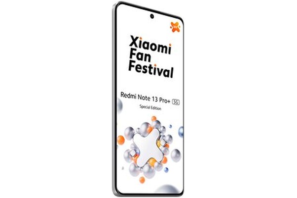 Smartfon Xiaomi Redmi Note 13 Pro+ 5G srebrny 6.67" 12GB/512GB
