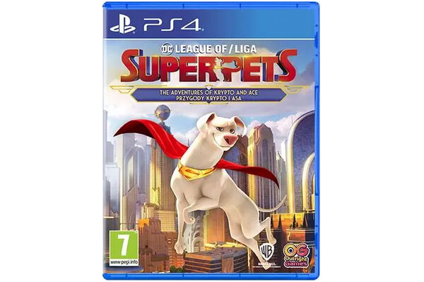 DC LIGA SUPERPETS Przygody Krypto i Asa PlayStation 4