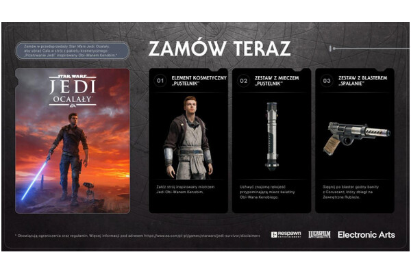 Star Wars Jedi Ocalały Xbox (Series X)