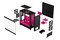 Obudowa PC Fractal Design Pop Air TG Tower Czarno-fioletowy