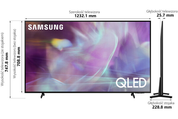 Telewizor Samsung QE55Q67AAUXXH 55" 4K Ultra HD QE55Q67AAU