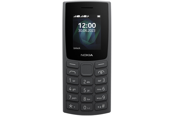 Smartfon NOKIA 105 czarny 1.8" 0.1GB/poniżej 0.5GB
