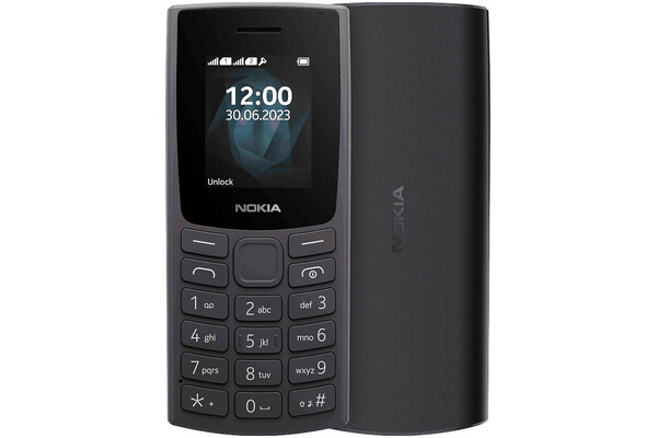 Smartfon NOKIA 105 czarny 1.8" 0.1GB/poniżej 0.5GB